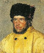 Michael Ancher redningsformand lars kruse USA oil painting artist